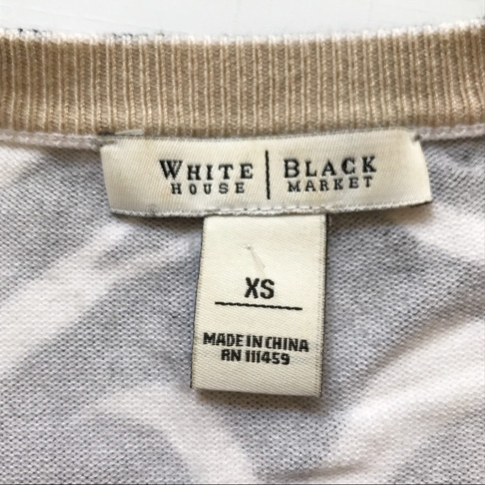WHBM Zebra Print Small Cardigan - Picture 7 of 8
